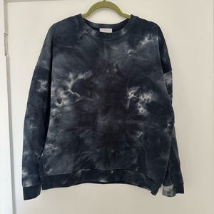 ALLFENIX by Anthropologie blue tie dye sweatshirt